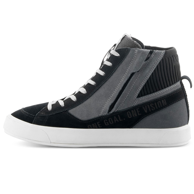 Buty motocyklowe Alpinestars Stated czarno-szaro-białe