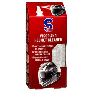 Visor &amp; Helmet Cleaner S100 ze ściereczką z mikrofibry - Visor &amp; Helmet Cleaner 100 ml
