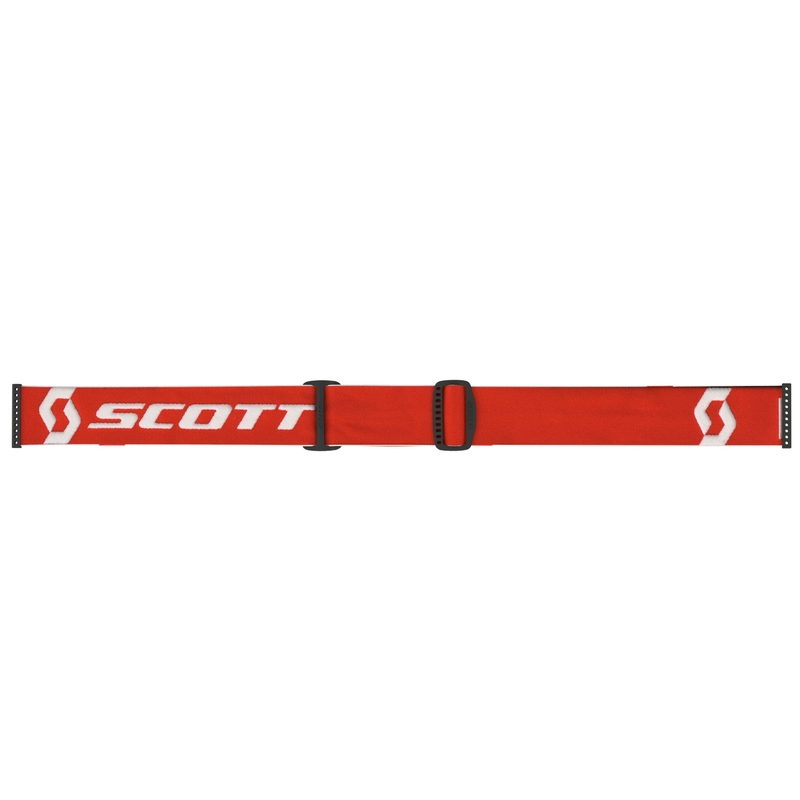 Gogle motocrossowe SCOTT Primal Clear czerwono-przezroczyste