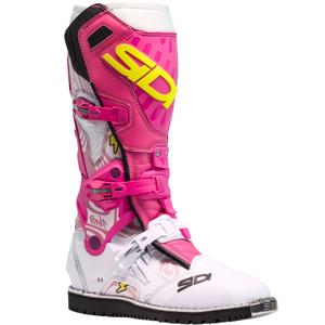 Buty motocyklowe SiDi Crossair HD End BB001 różowo-białe
