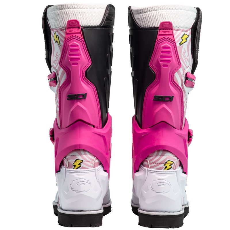 Buty motocyklowe SiDi Crossair HD End BB001 różowo-białe