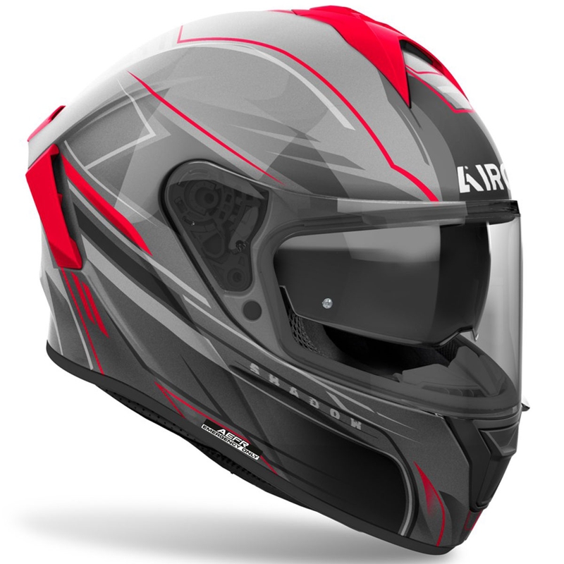 Airoh SPARK 2 Shadow kask motocyklowy full face błyszczący czerwony
