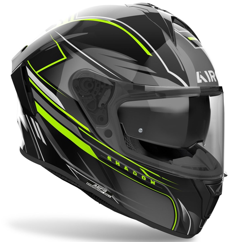 Airoh SPARK 2 Shadow kask motocyklowy full face błyszczący żółty