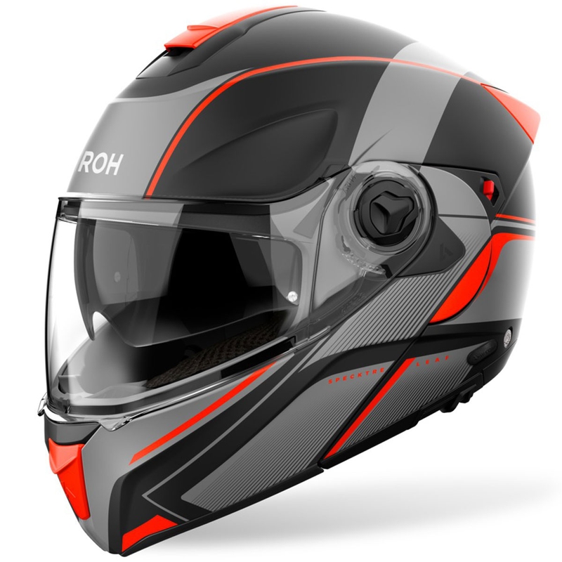 Kask składany Airoh Specktre Leaf matowy pomarańczowy