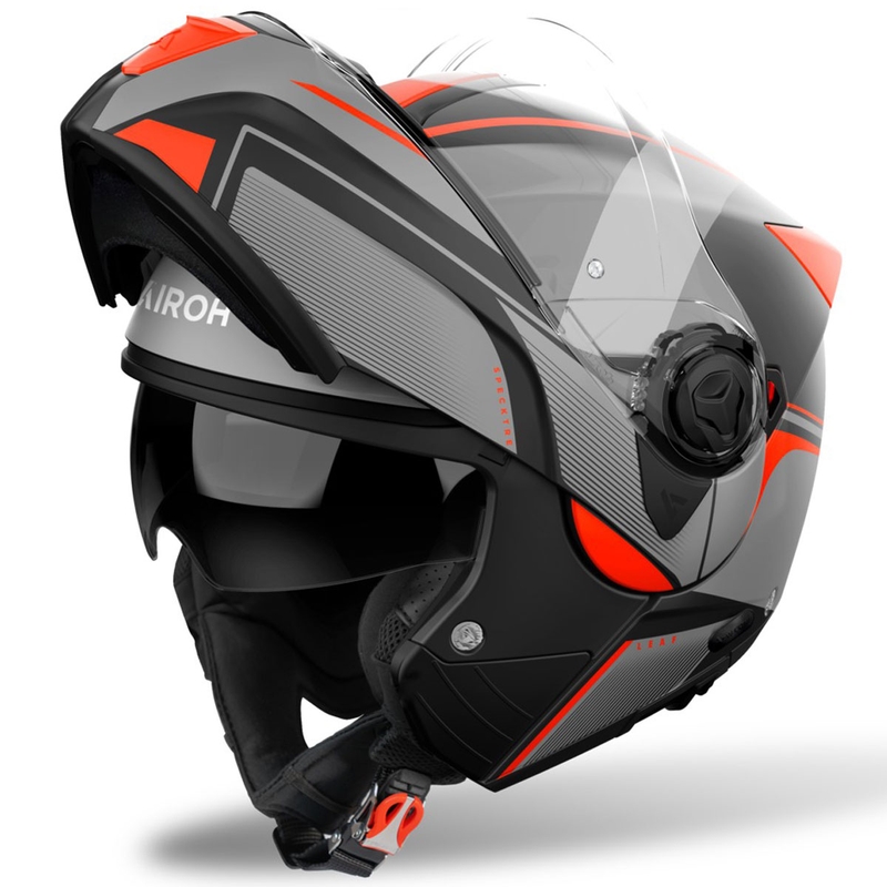 Kask składany Airoh Specktre Leaf matowy pomarańczowy