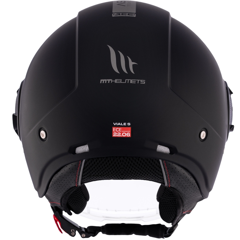 Otwarty kask motocyklowy MT Viale SV S czarny matowy