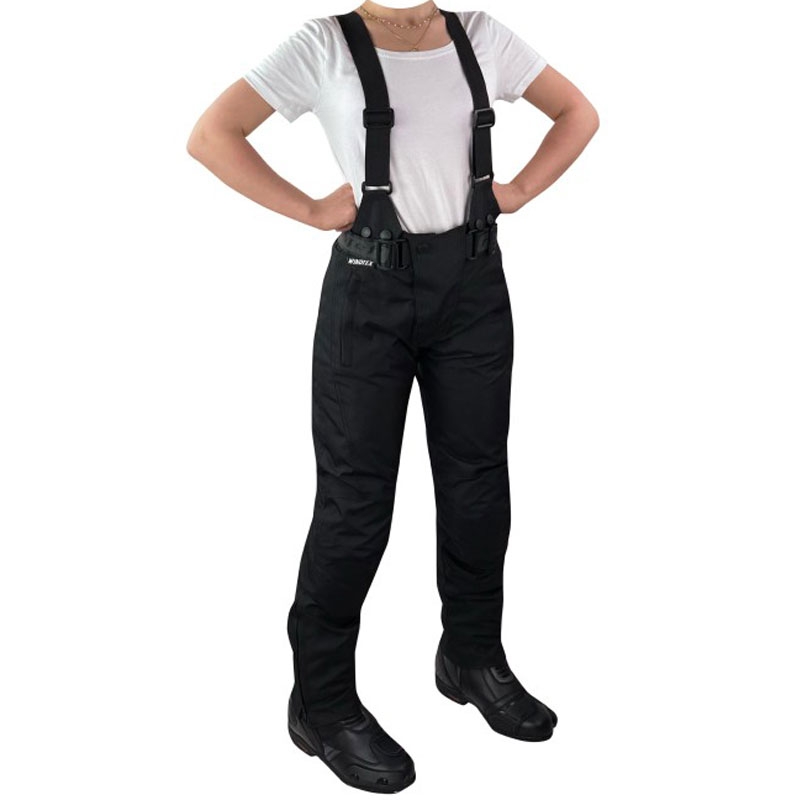 Spodnie motocyklowe dziecięce Roleff Kodra czarne