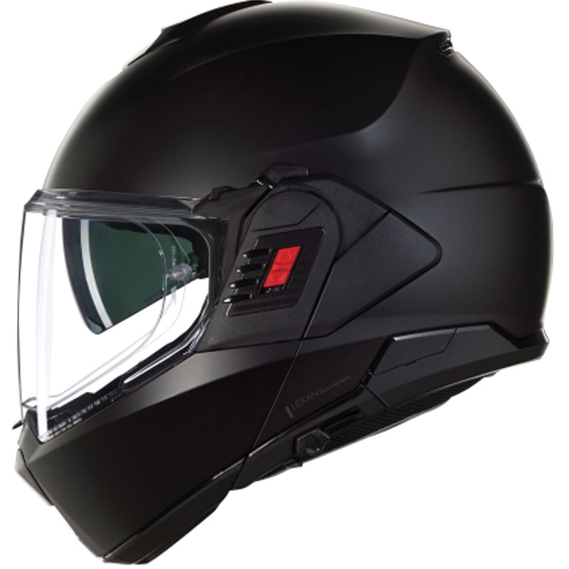 Kask motocyklowy typu flip-up Nolan N120-1 Classico N-COM 302 matowy czarny