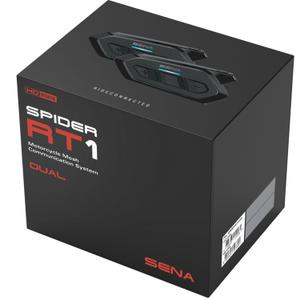 Zestaw słuchawkowy Intercom Mesh z zestawem głośnomówiącym Sena Spider RT1, 2 sztuki