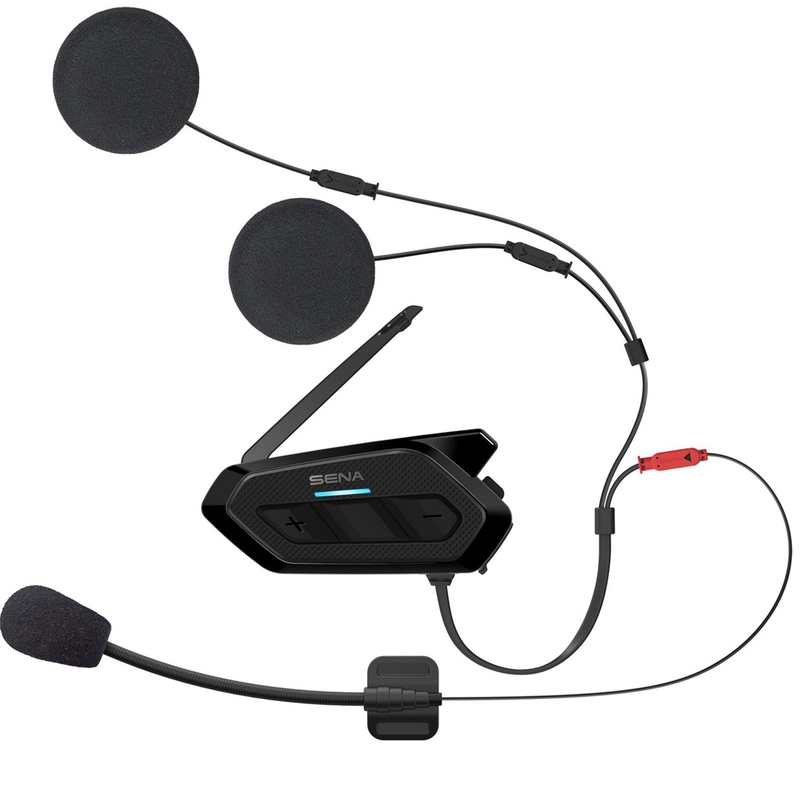 Zestaw słuchawkowy Intercom Mesh z zestawem głośnomówiącym Sena Spider RT1, 2 sztuki