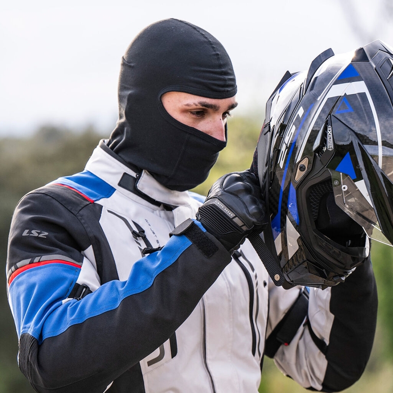 Pokrowiec na kask LS2 Elastic Polyester Baclava w kolorze czarnym