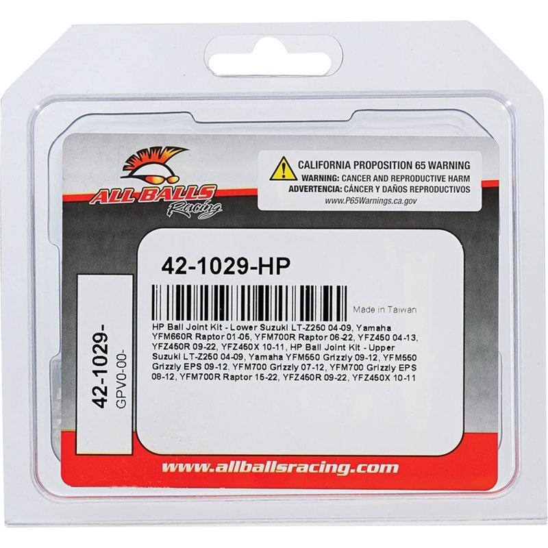 Ball Joint Kit All Balls Racing HP lower