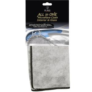 Ściereczka z mikrofibry do szyb i wnętrz Dr. Wack All in One Ściereczka z mikrofibry szara