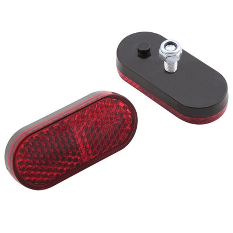 Uniwersalny reflektor Highsider Smart z gwintem 50x22 mm czerwony