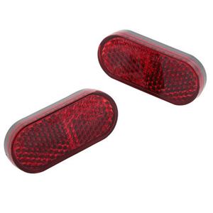 Uniwersalny reflektor Highsider Smart z gwintem 50x22 mm czerwony