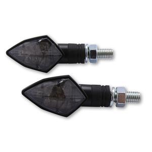 Kierunkowskazy motocyklowe Highsider Smart Rock LED czarne