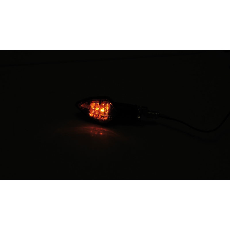Kierunkowskazy motocyklowe Highsider Smart Rock LED czarne