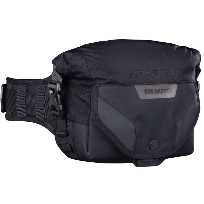Torba biodrowa Oxford Atlas W-3 czarna