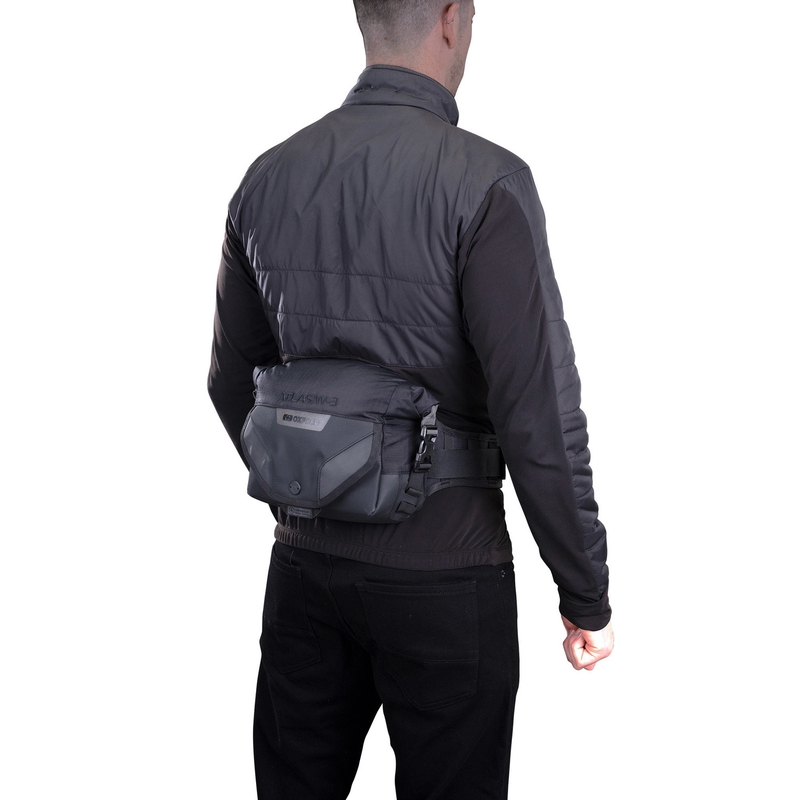 Torba biodrowa Oxford Atlas W-3 czarna