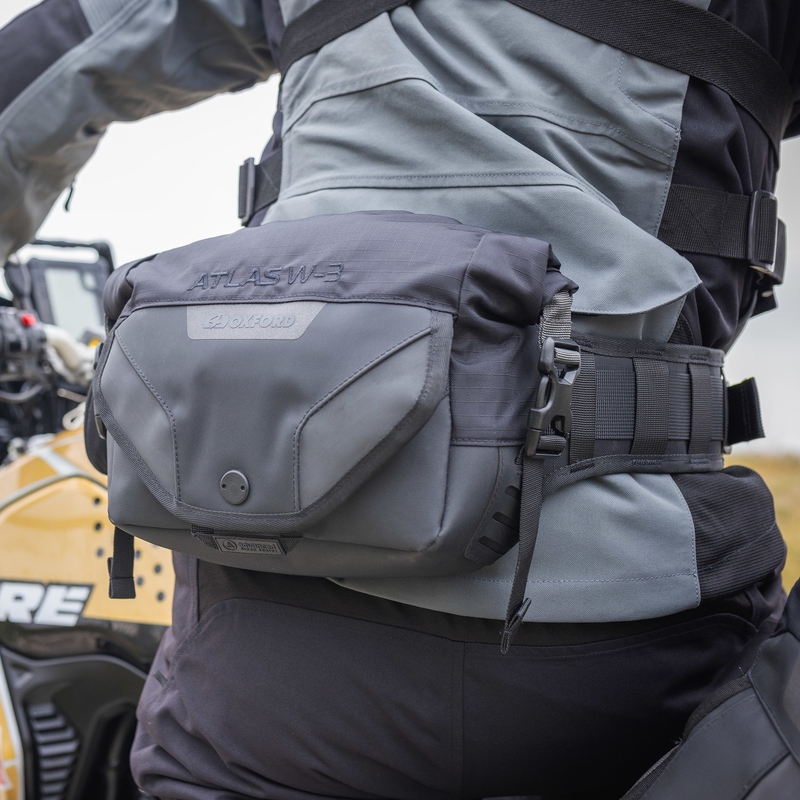 Torba biodrowa Oxford Atlas W-3 czarna