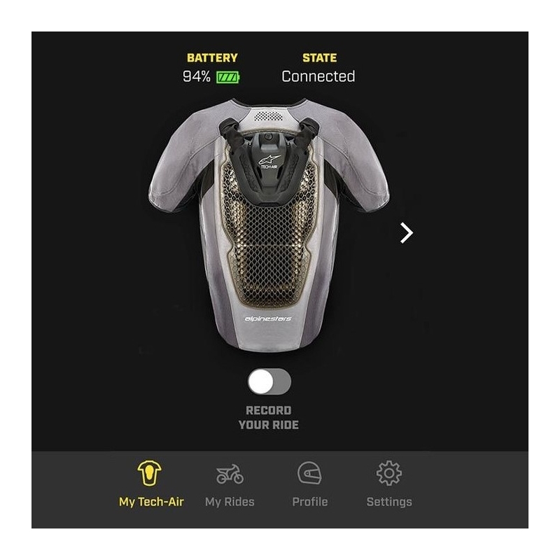 Kamizelka Alpinestars Tech-Air® 5 airbag szaro-czarna - II gatunek - II. jakość