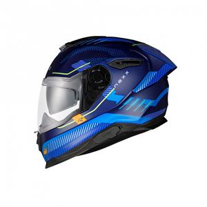 Kask motocyklowy integralny Nexx Y.100R Baron niebieski - II gatunek