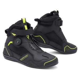 Buty motocyklowe Rebelhorn Spark II czarno-fluo żółte - 2. gatunek