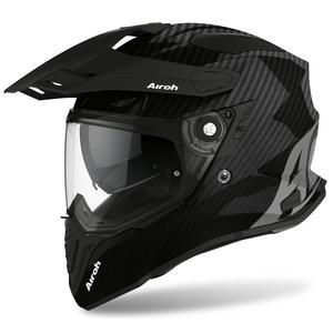 Kask Airoh Commander Carbon czarny  - II. gatunek