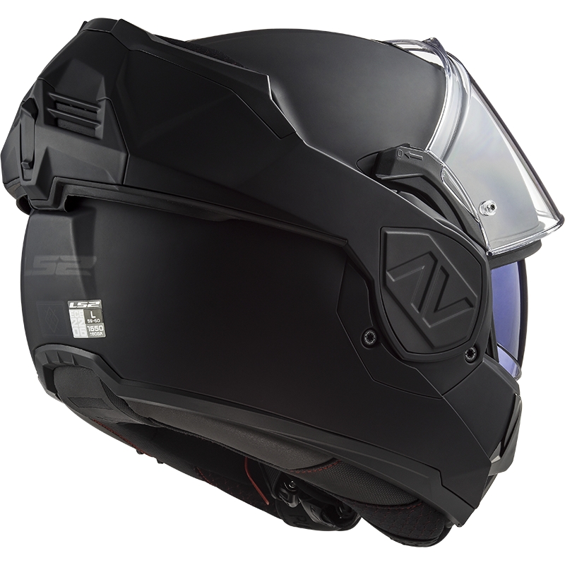 Kask motocyklowy z klapką LS2 FF906 Advant Noir-06 czarny - II. jakość