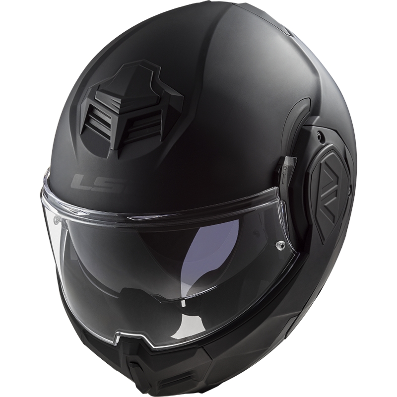 Kask motocyklowy z klapką LS2 FF906 Advant Noir-06 czarny - II. jakość