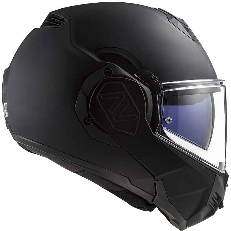 Kask motocyklowy z klapką LS2 FF906 Advant Noir-06 czarny - II. jakość