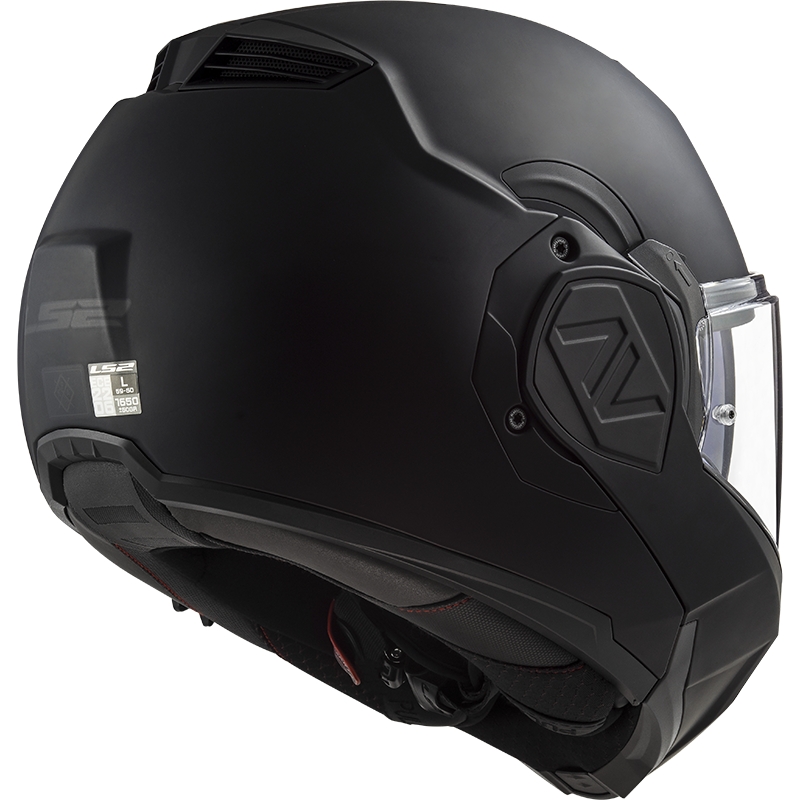 Kask motocyklowy z klapką LS2 FF906 Advant Noir-06 czarny - II. jakość