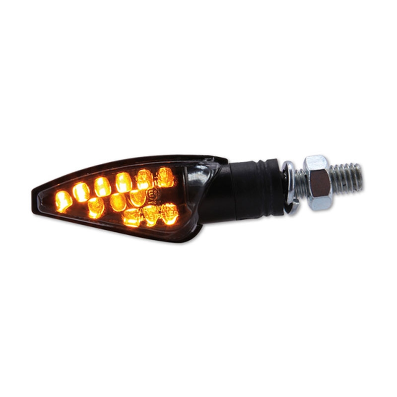 Kierunkowskazy motocyklowe Highsider Smart Toledo LED czarne