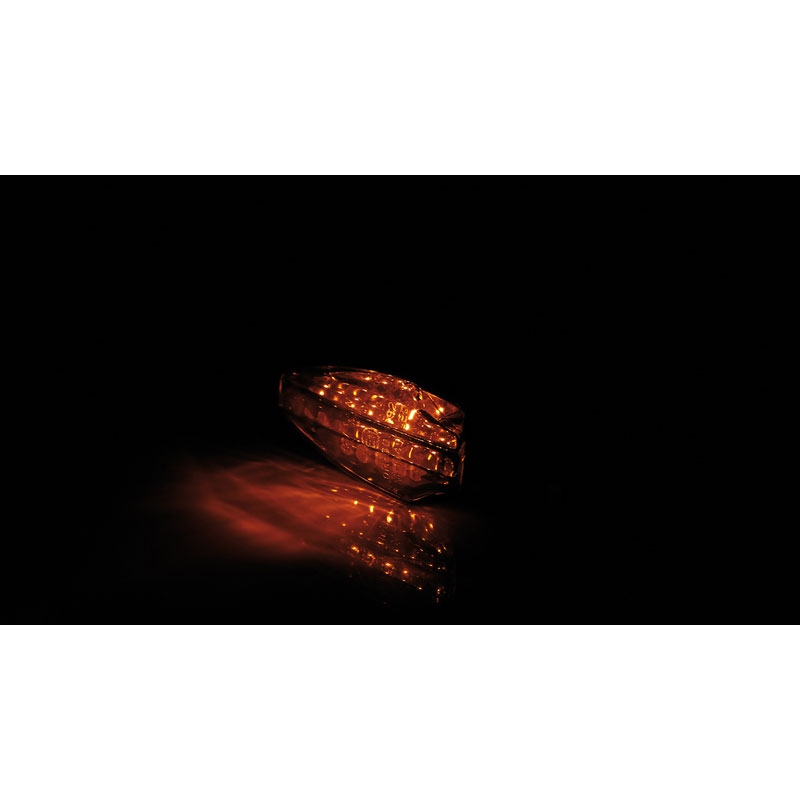 Kierunkowskazy motocyklowe Highsider Smart Como LED czarne