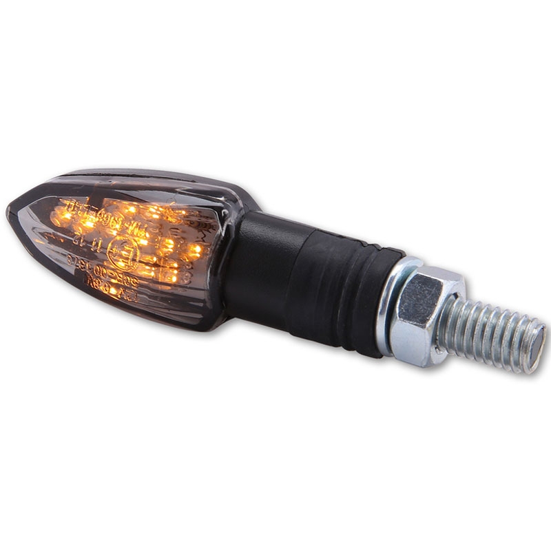 Kierunkowskazy motocyklowe Highsider Smart Lizzard LED czarne