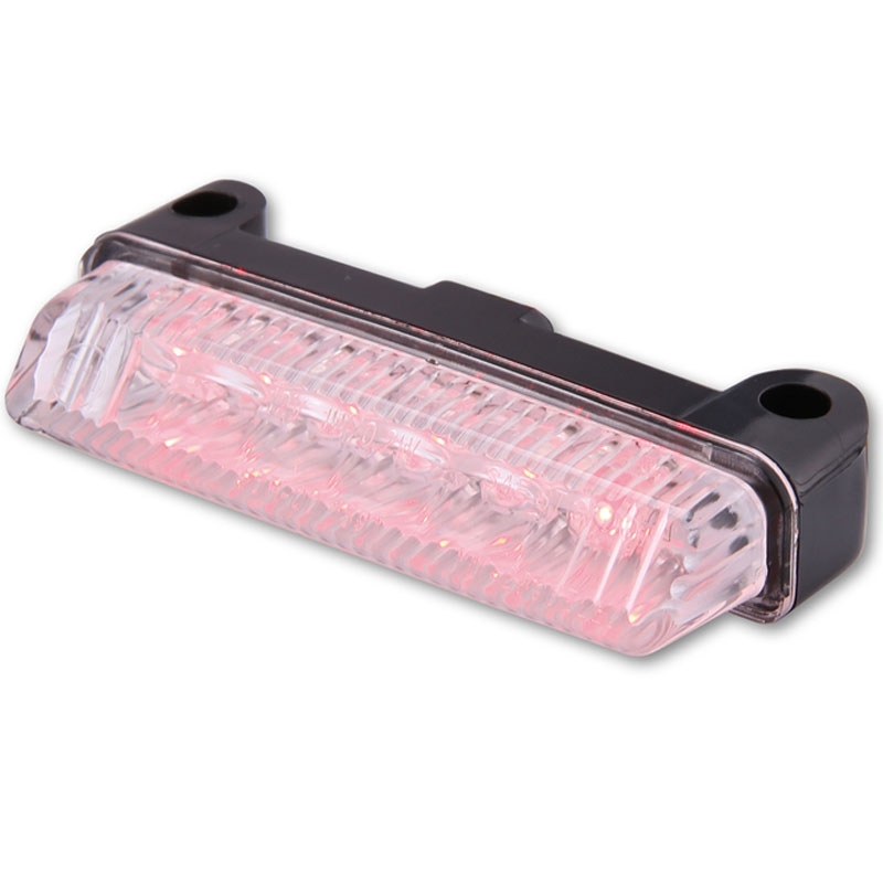 Highsider Smart Mini LED lampa tylna motocyklowa czarno-przezroczysta