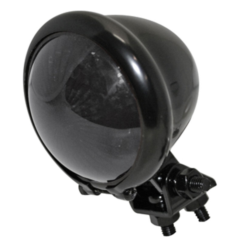 Tylne światło motocyklowe Highsider Smart Bates Style LED czarno-dymne
