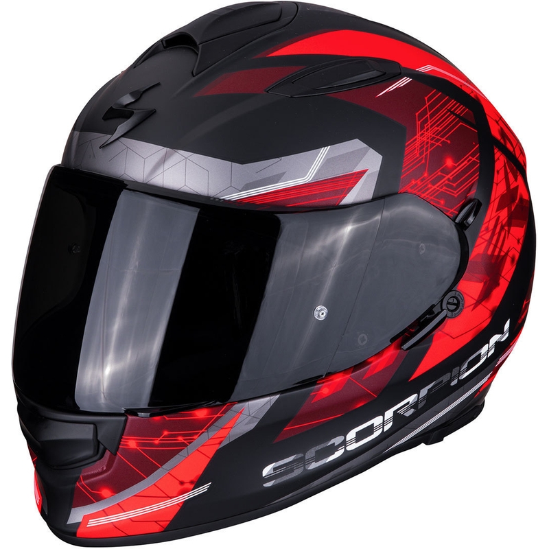 Integralny kask motocyklowy Scorpion EXO-510 Air Clarus czarno-czerwony