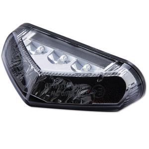 Tylna lampa motocyklowa Highsider Smart LED czarno-przezroczysta