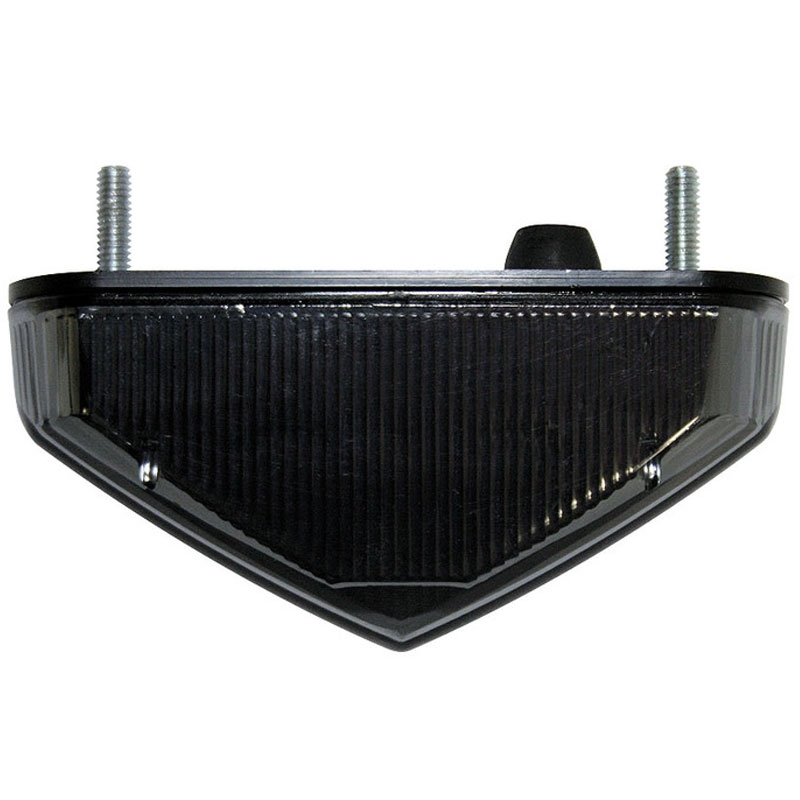 Tylna lampa motocyklowa Highsider Smart LED czarno-przezroczysta