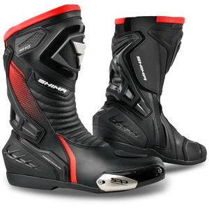 Buty motocyklowe Shima RSX-6 czarno-fluo czerwone