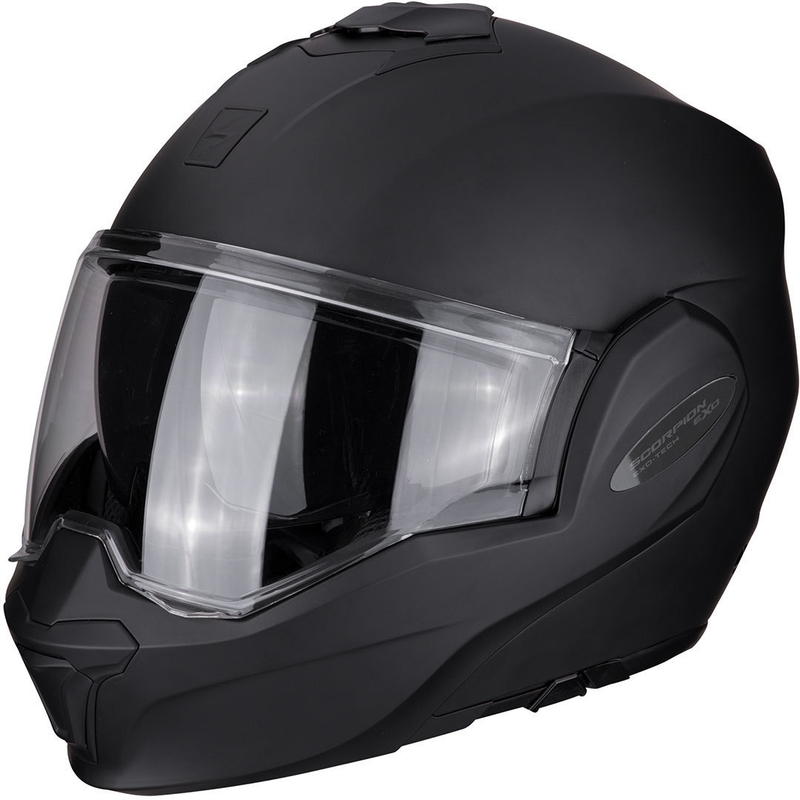 Kask z podnoszoną szczęką Scorpion EXO-TECH czarny matowy