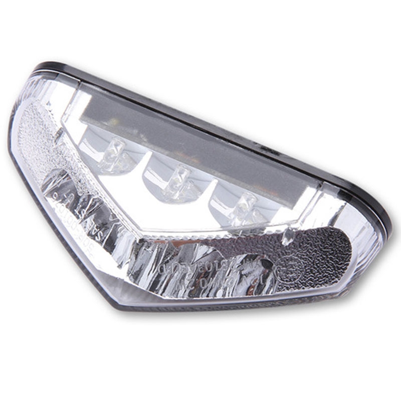 Tylna lampa motocyklowa Highsider Smart LED, przezroczysta