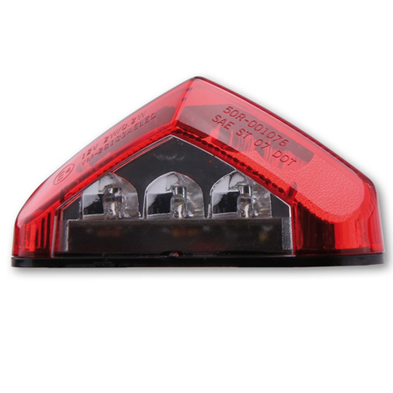 Highsider Smart LED motocyklowe światło tylne czerwone