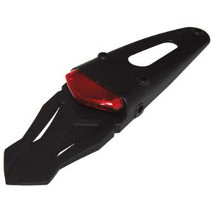 Tylna lampa motocyklowa Highsider Smart LED z plastikową ramką, czarno-czerwona