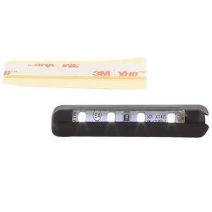 Oświetlenie tablicy rejestracyjnej Highsider Smart 4 LED z folią samoprzylepną, czarne