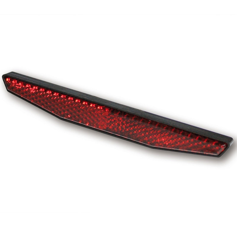 Odbłyśnik Smart Highsider z folią samoprzylepną 125 x 18 mm czerwony