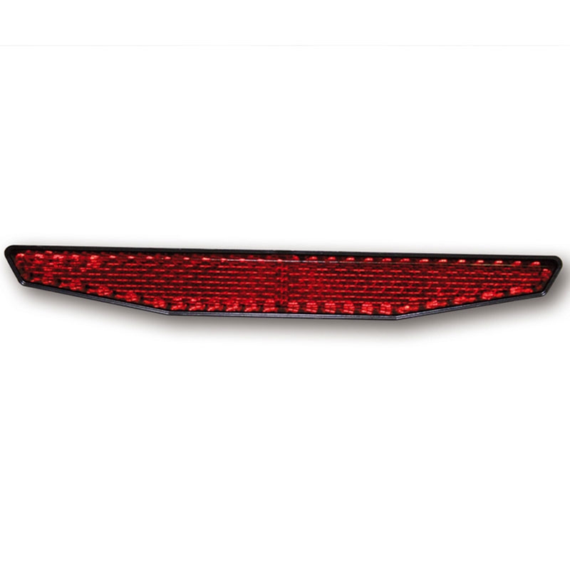 Odbłyśnik Smart Highsider z folią samoprzylepną 125 x 18 mm czerwony