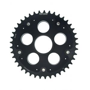 Rear sprocket STEALTH with alloy disc SUPERSPROX RSA-733_525:41-BLK Black 41T, 520
