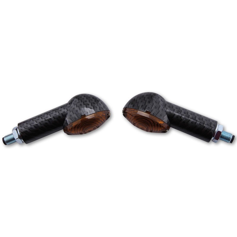 Kierunkowskazy motocyklowe Highsider Smart Cateye Mini przydymione